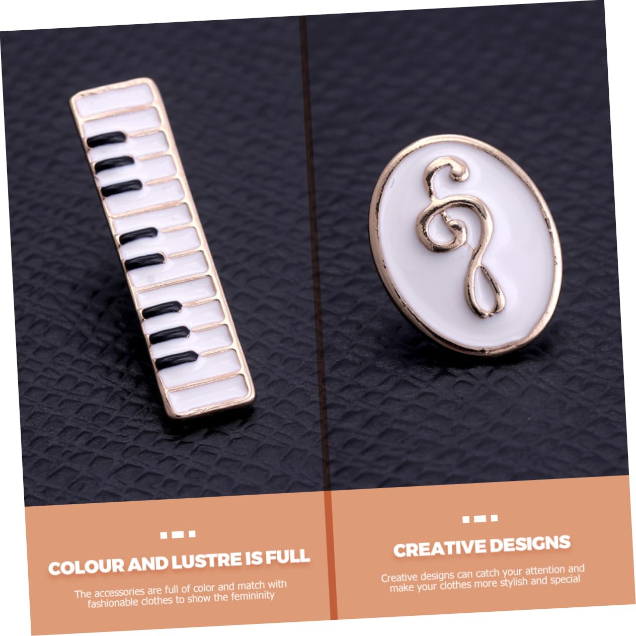 VALICLUD 20pezzi Spilla Elegante Forma Di Violino Di Pin Per Abbigliamento Femminile Accessorio Musicale Per Occasioni Speciali