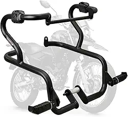 Protetor de Motor e Carenagem Modelo Coyote Com Pedaleiras - Crosser XTZ 150