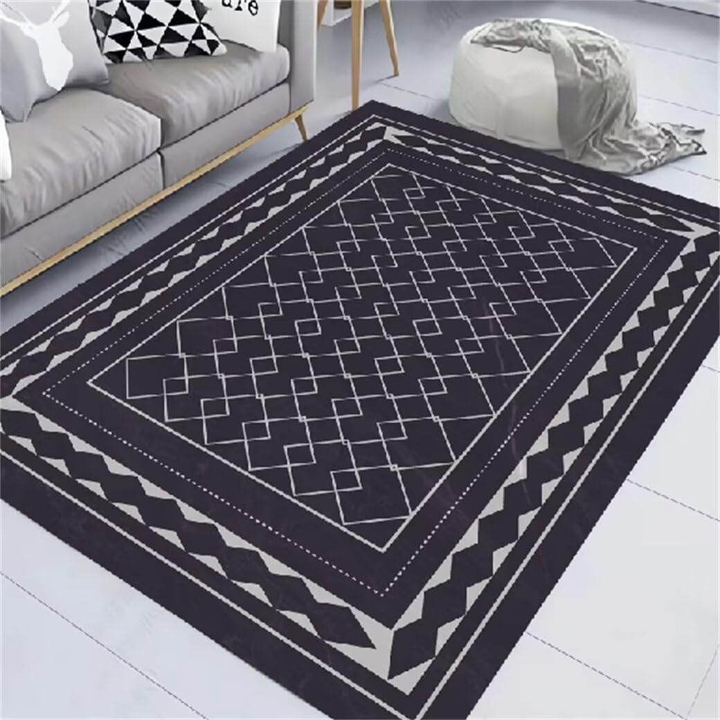 Tapis facile d'entretien résistant aux taches pour sécuriser les jeux des bébés et enfants
