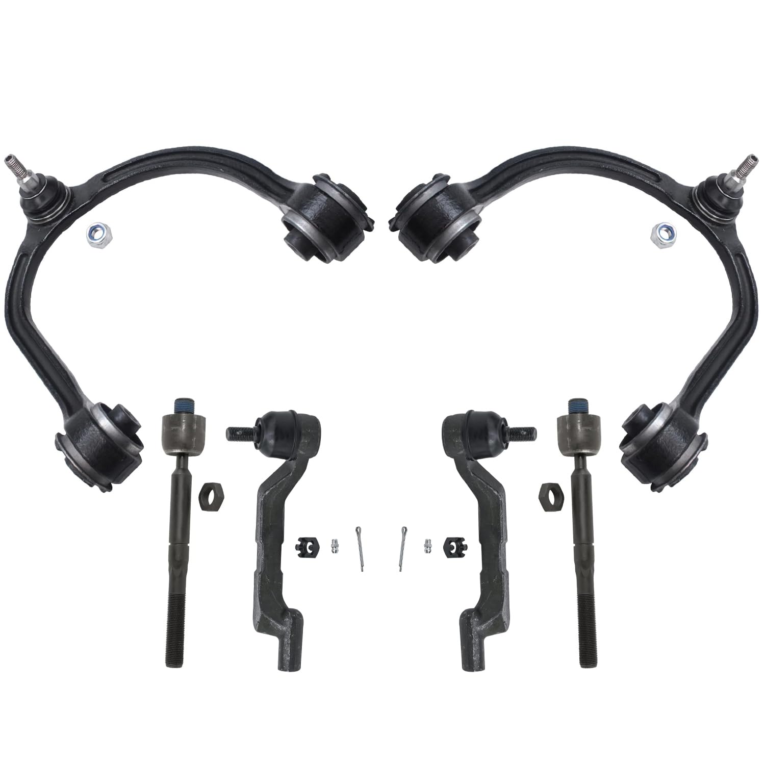 Detroit Axle - AWD 6pc Front End Suspension Kit for 2015-2023 Dodge Charger