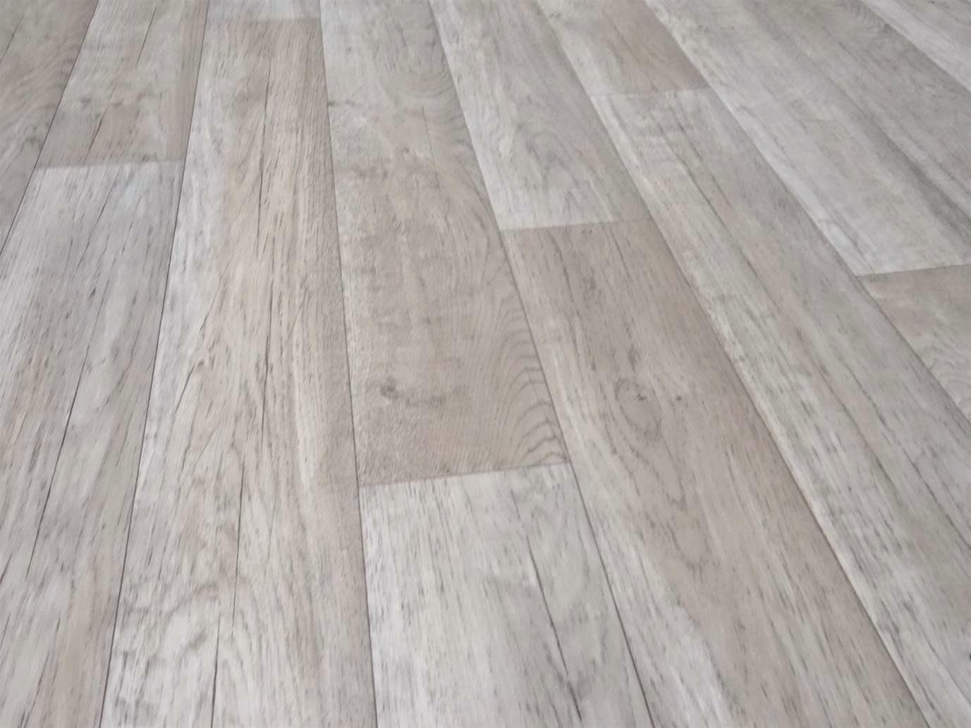 Pavimento de PVC en la tendencia de la madera con estilo, Corte (2m de ancho / 8,5m de largo)