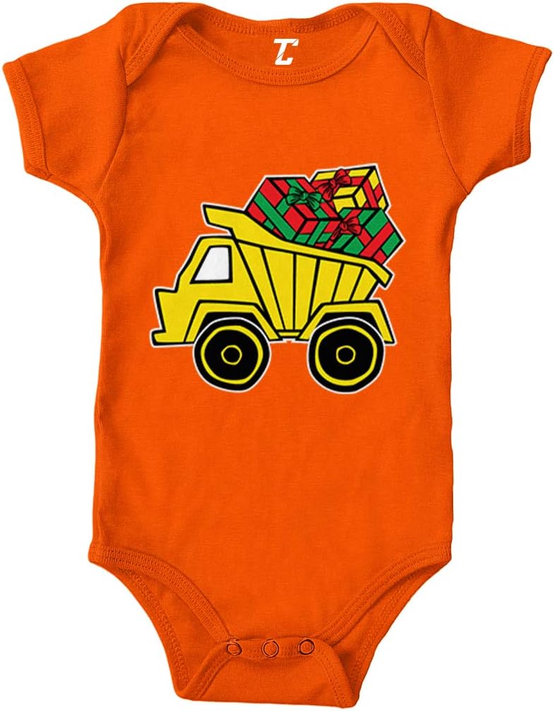 Tcombo Dump Truck with Presents - Construction Bodysuit