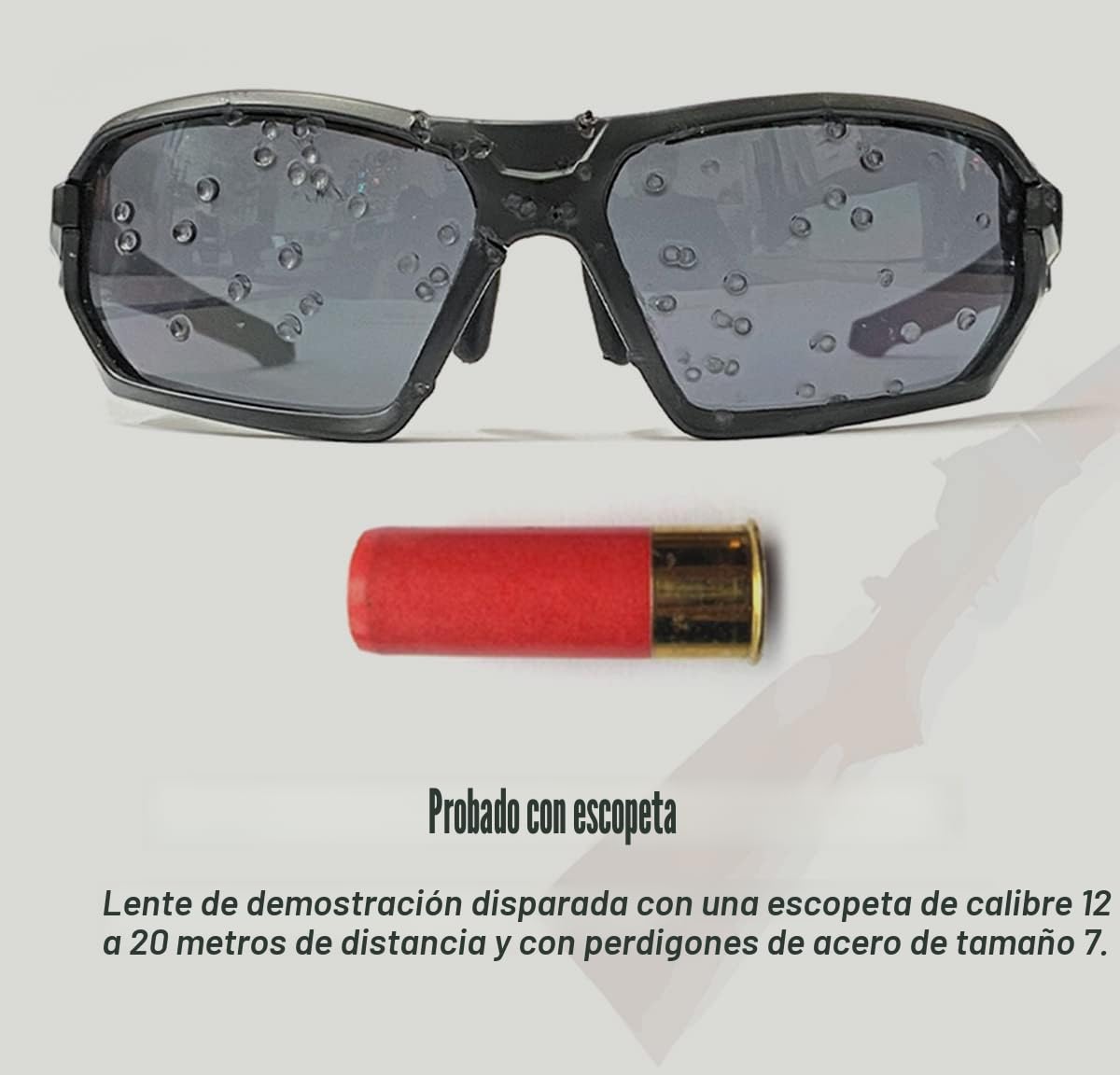 HTS HUNTERSKY Q37 Gafas de sol tácticas de caza polarizadas antivaho, de grado militar, protección contra impactos balísticos, para golf, motocicleta, equitación, correr, conducción, área de pistola