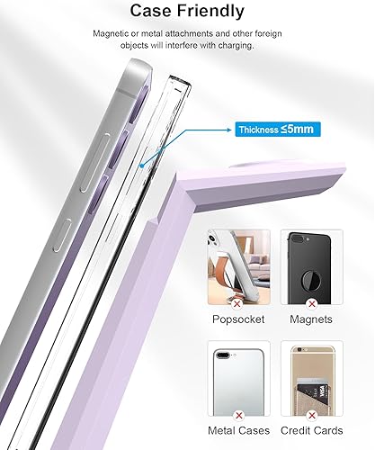 Miniatura 6 de Cargador inalámbrico Samsung 3 en 1 - Estación de carga NANAMI Samsung Galaxy Watch Cargador compatible con Samsung S24 S23 Ultra S22 S21 S20 Z Flip