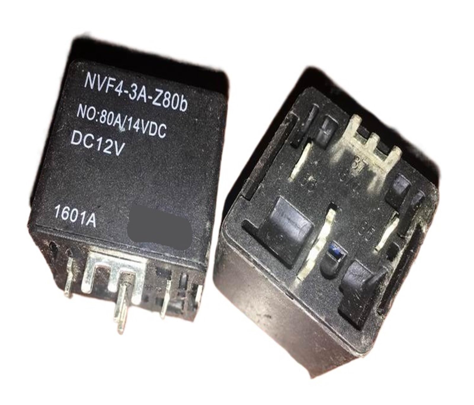 Yzwrwrmktb One Color 1Pc Nvf4-3A-Z80b 12Vdc (V7-1A-12V/24V-80A) Relay 4Pins