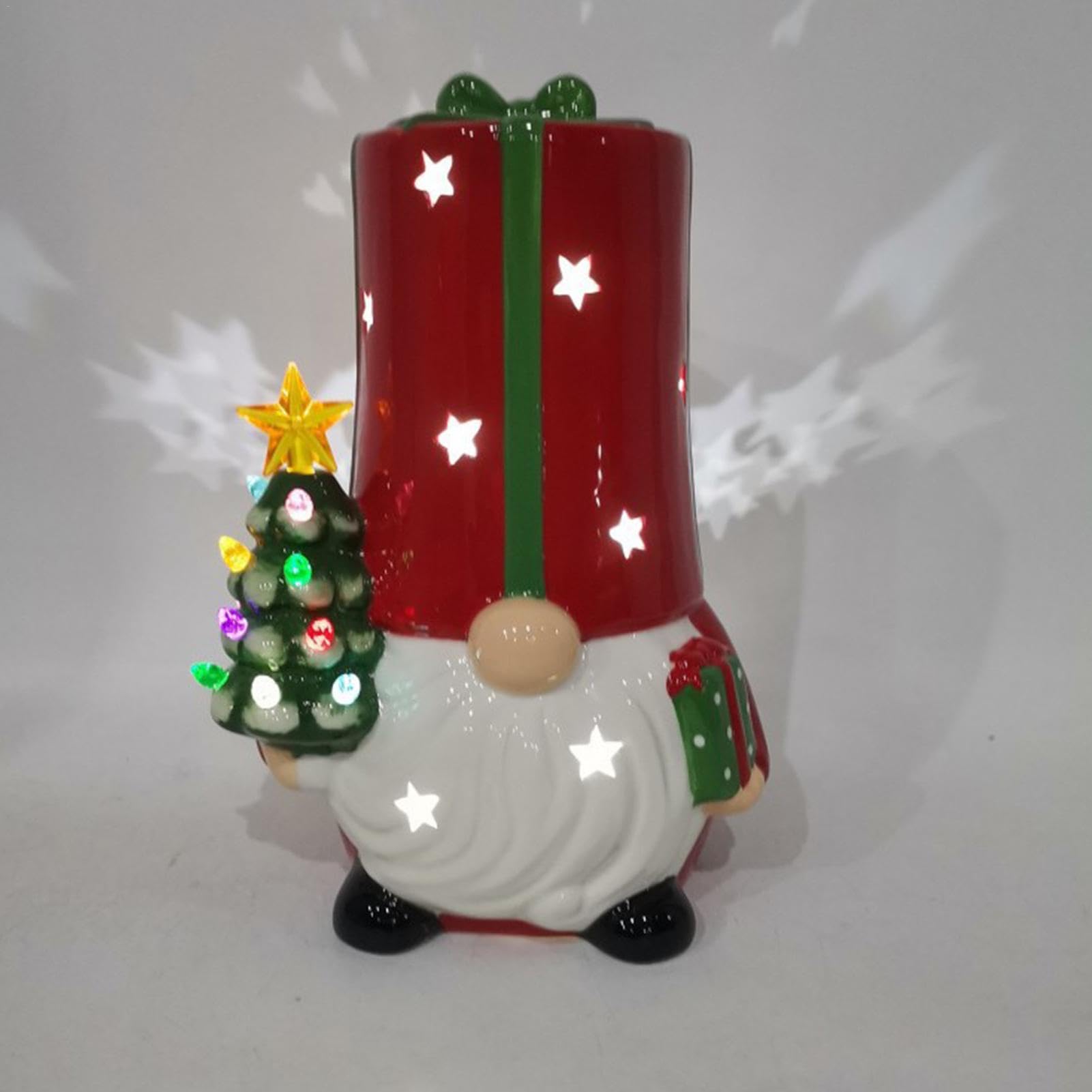 Weihnachtswichtel, Keramik, Weihnachtsdekoration, Zwergdekoration