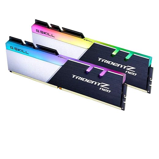 G.Skill Trident Z NEO Series 32GB (2 x 16GB) 288-Pin SDRAM PC4-28800 DDR4 3600 CL18-22-22-42 1.35V Dual Channel Desktop Memory Model F4-3600C18D-32GTZN