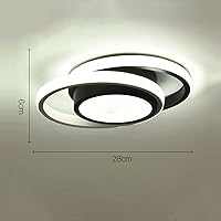 Vista 5 de Fenteer - Lámpara de techo LED para dormitorio, cocina, pasillo, luz blanca