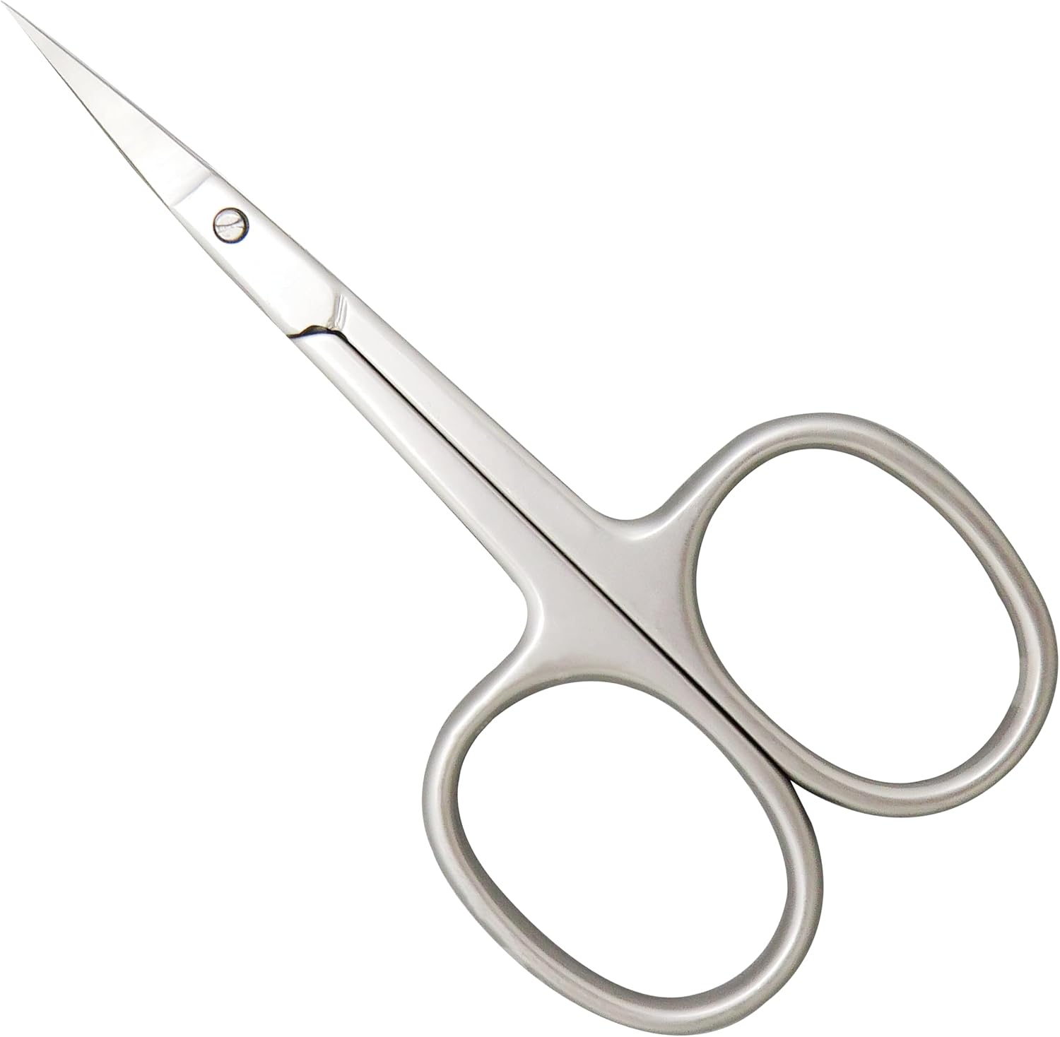 Cuticle Scissors for Women and Men Curved Stainless Steel with Tip Grooming Blades Manicure Nail for Dry Skin Nail Scissors, SUNDEN SD1231