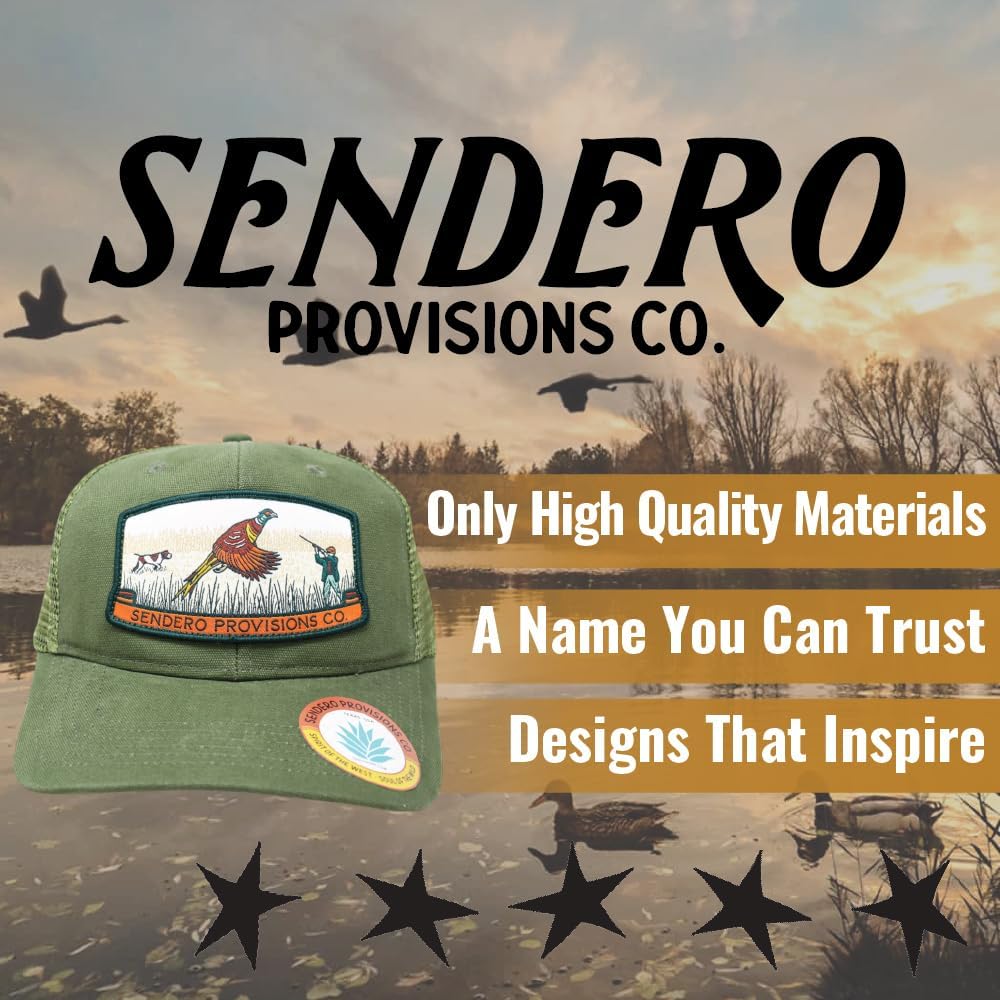Sendero Provisions Co. Signature Edition Outdoors Hat Snapback Collection