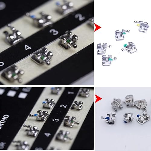 Miniatura 2 de 3 Kits(60) Ortodoncia MIM Ortodoncia Roth Mini 022 con ganchos 345 (Roth 022" Hook345)