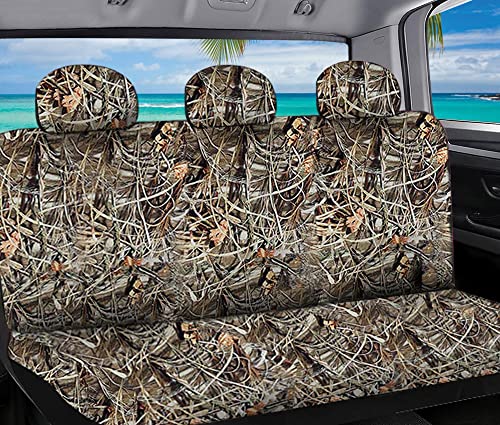 CarsCover Real Full Camo Seat Covers for Auto Truck Car SUV Woman Style Seat Cover (9pc Full Camo Low Back)