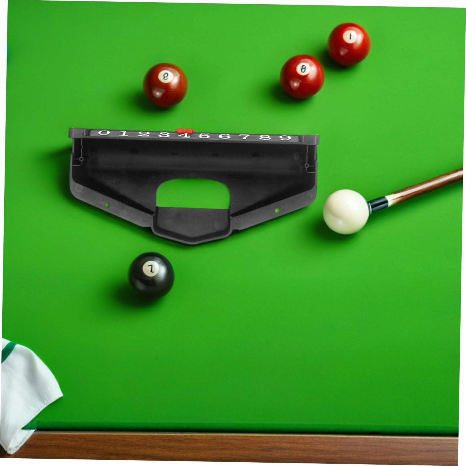 Anneome 6 Szt. tabel futbolowy licznik Akcesoria do stołu hokejowego Black