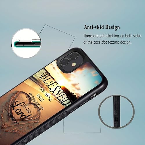 Miniatura 2 de Funda para iPhone 11, versículo de la Biblia Jeremiah 177, diseño de playa de mar, antiarañazos, a prueba de golpes, funda de protección de TPU