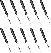 10 PCS Round Tip Pins Tools Spring Bar Tools(0.8mm Dia.) for Watch Wrist Strap Removal Repair Fix General Tool,Comfortable ABS Handle, Non-magnetic