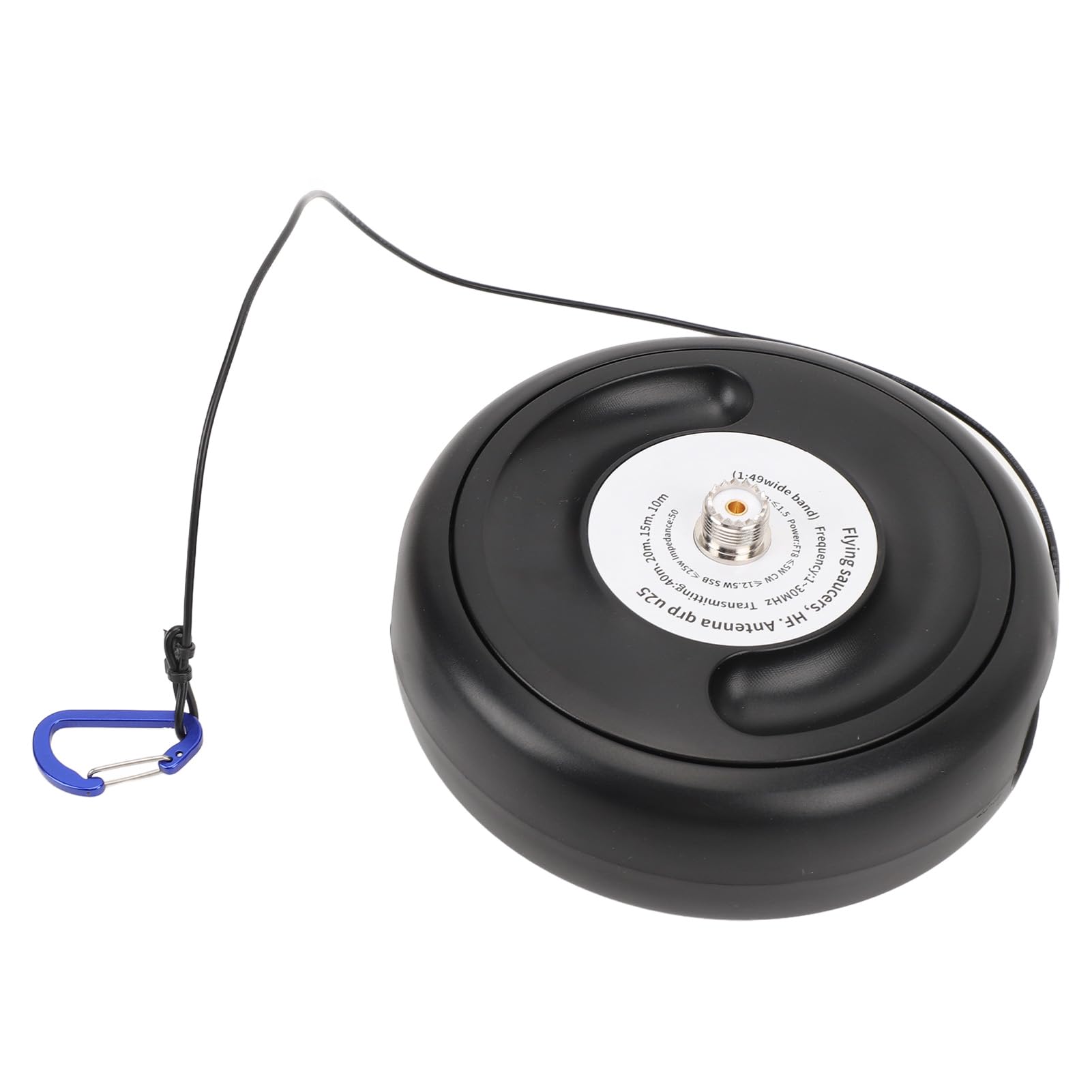Luocute Przenośne Krótkie Anteny, 1:49 Balun Converter 1 do 30 MHz HF QRP SSB z Materiałem PVC Premium do Poprawy Odbioru na świeżym Powietrzu