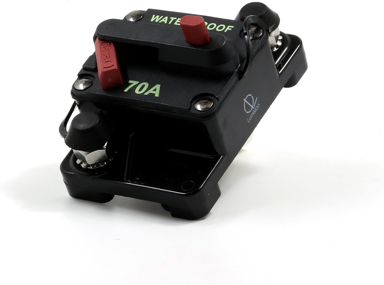 Waterproof Automotive Circuit Breaker Manual Reset Upto 48VDC 70AMP