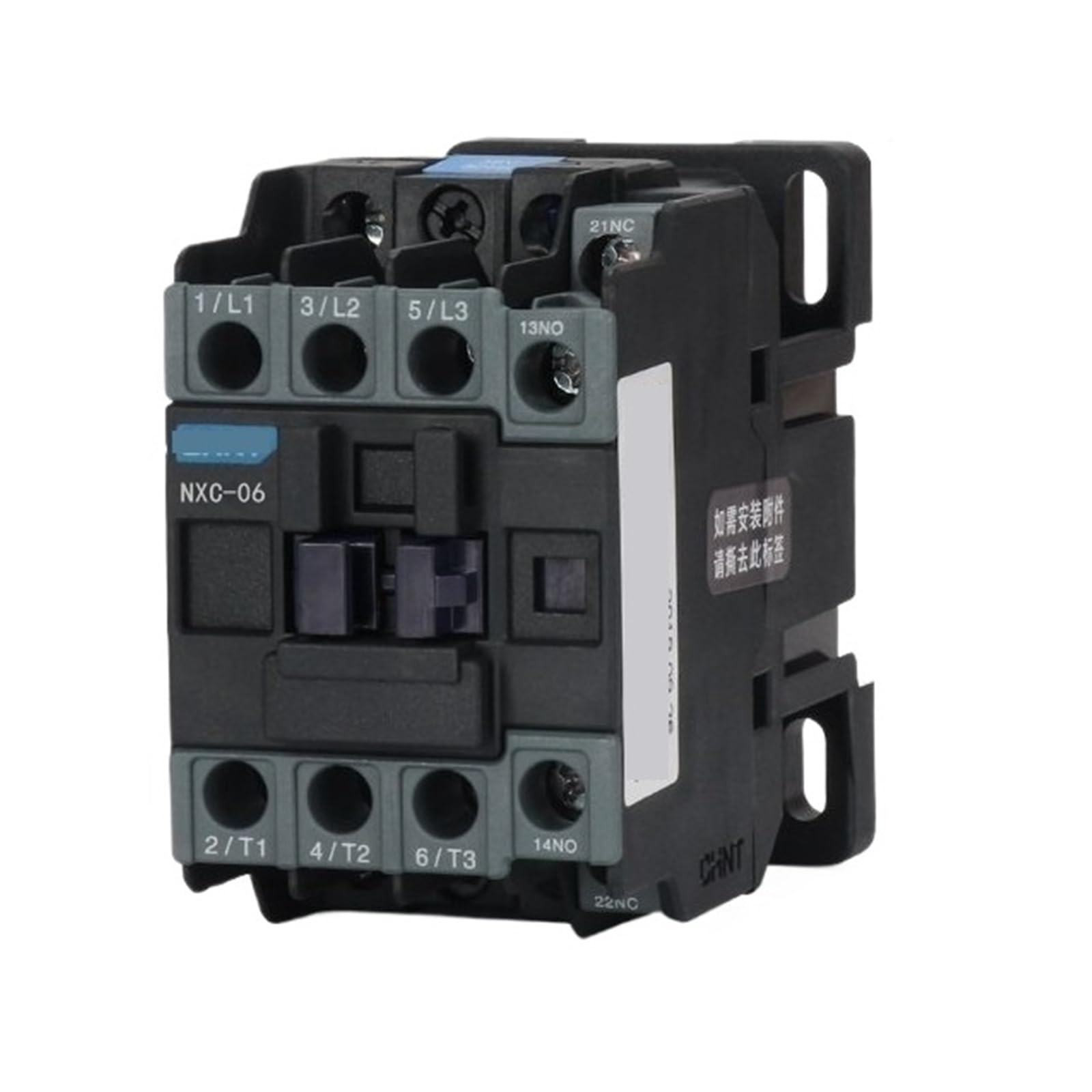 WCNGRFRNB AC contactor NXC-06 Contactor 6A 1NO+1NC AC 24V 36V 48V 110V 127V 220V 380V 415V(AC 110V)