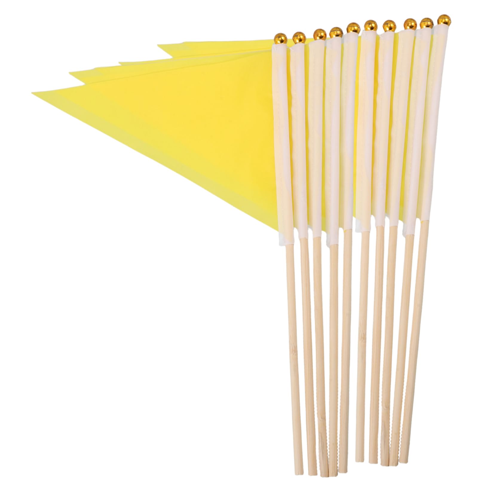 Bandera bambú 10 piezas para eventos al aire libre publicidad y actividades Toddmomy