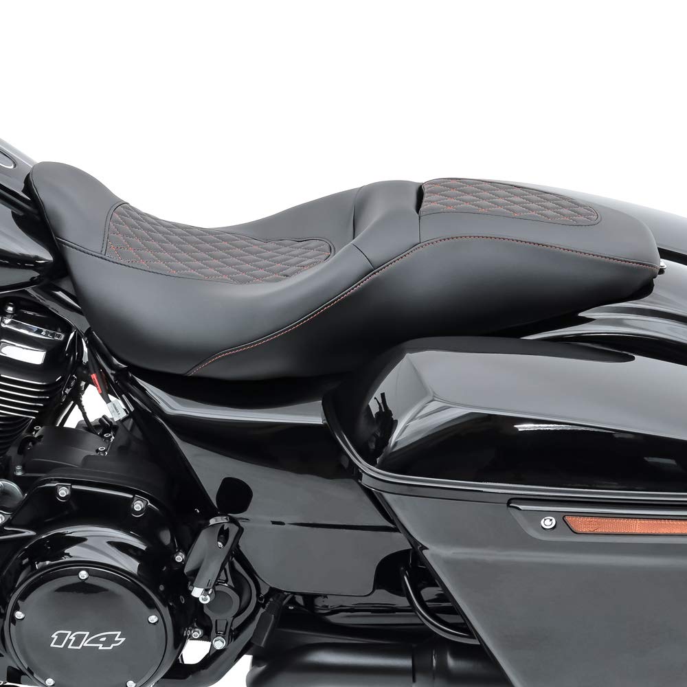 Selle Confort pour Harley Davidson Electra Glide Ultra Limited 09-20 RH5 Noir