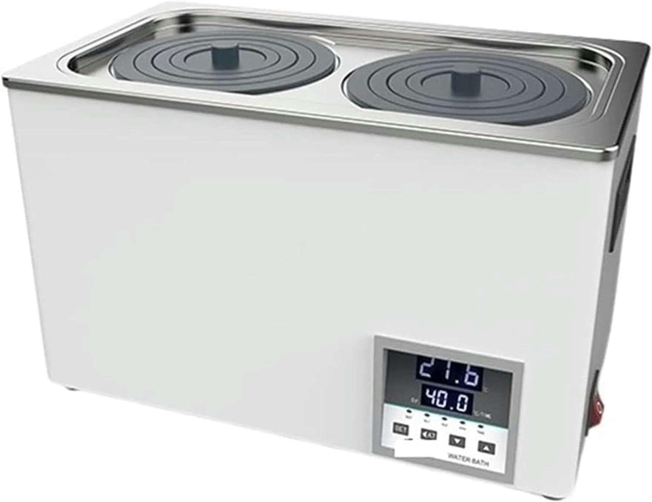 Agitateur magnétique numérique avec bain-marie et chauffage de laboratoire à écran
