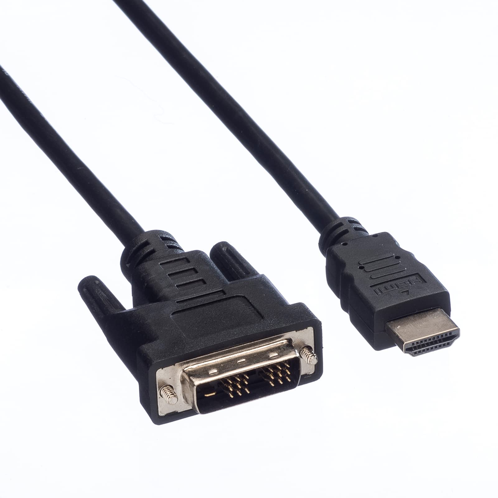 VALUE Cavo DVI (18+1) - connettore HDMI nero 1m
