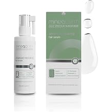 Mineaderm Advanced Restoring Hair Serum, Leave-In Scalp Care Formula with Procapil, Hexapeptide-11, Biotin, Panthenol & Hydrolyzed Plant Proteins, Supports Fuller, Healthier-Looking Strands 3.38 fl oz