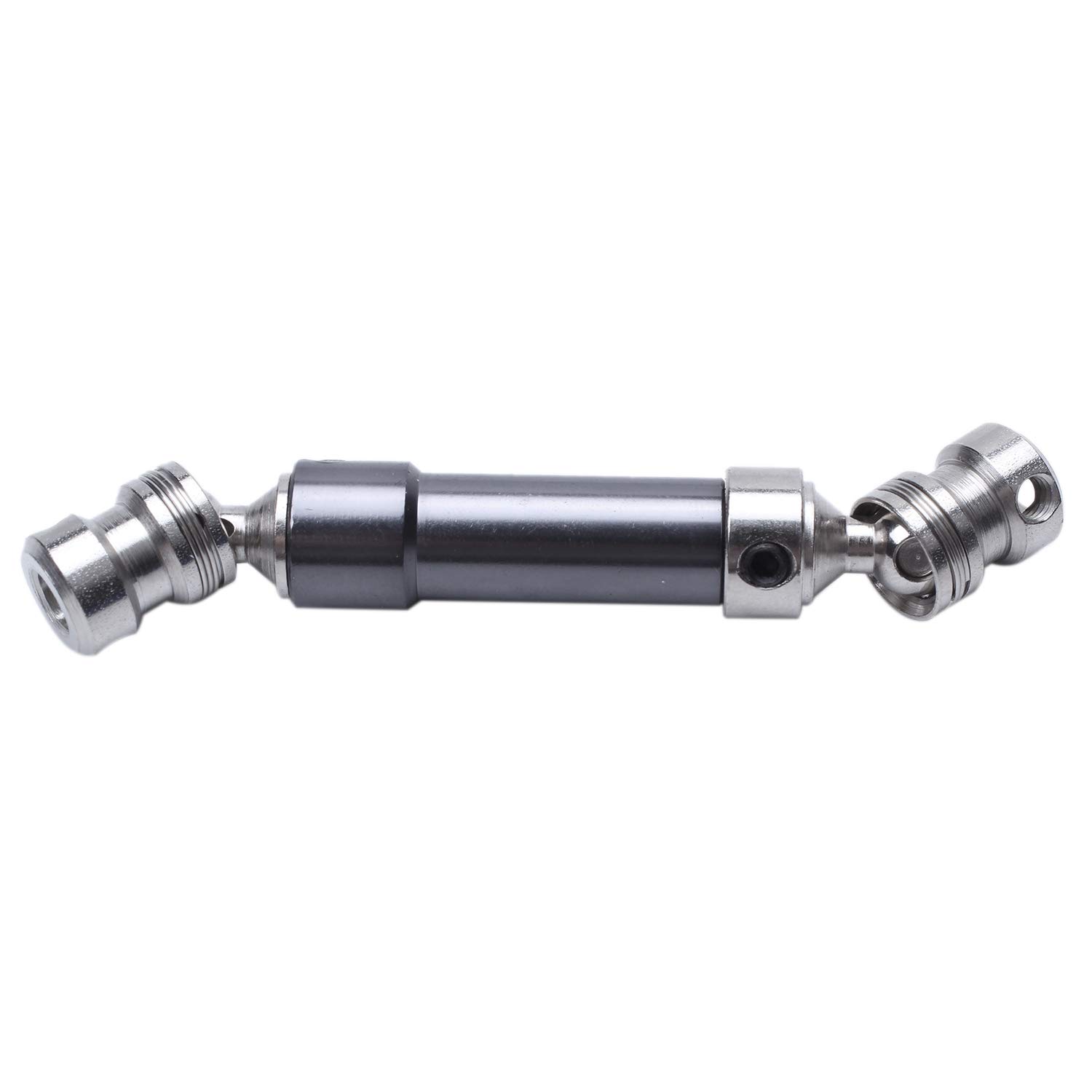 1Pcs Albero di Trasmissione Centrale Posteriore in Metallo Albero di Trasmissione CVD per 1:12 12428 12423 RC Car Short Course Desert Buggy off-Road Titanium