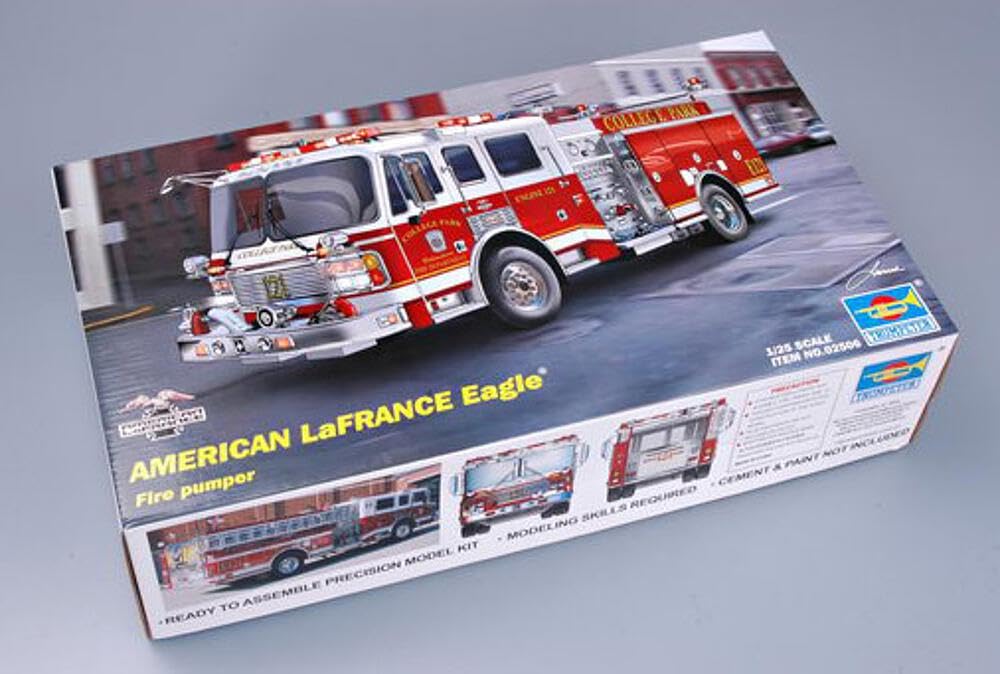 Trumpeter 02506 Modellbausatz American LaFrance Eagle Fire Pumper 2002, Verschieden