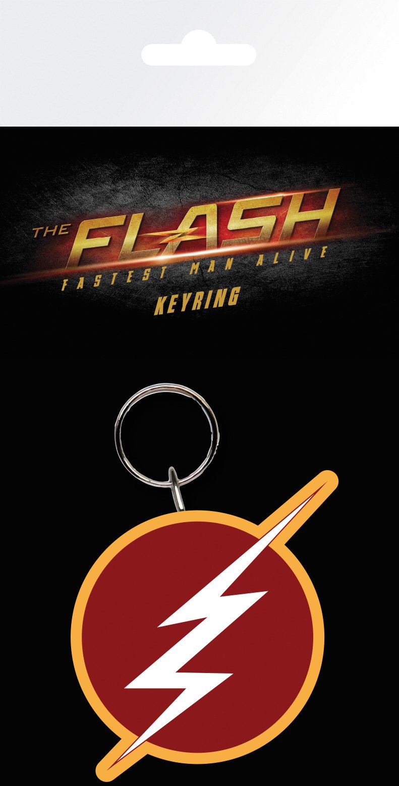 DC Comics "The Flash, Logo" Key Ring, Multi-Colour