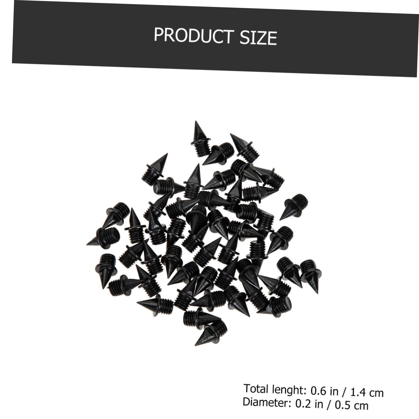 BESPORTBLE 5sets Chiodi Per Scarpe Da Corsa Chiodi Carbonio Strumento Di Installazione Antiscivolo Per Allenamenti Su Pista e Sport All Aperto