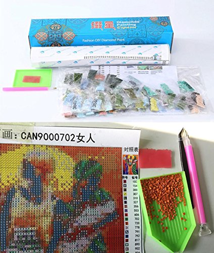 Qiulv Bianco Tigre DIY 5D Diamante Pittura Neve