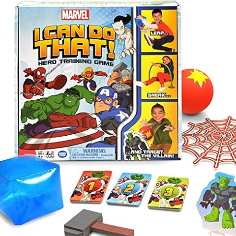 Wonder Forge Marvel I Can Do That! Game Cover