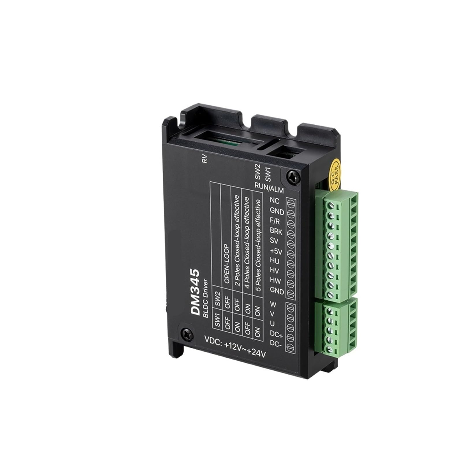 Controlador de Motor de CC sin escobillas trifásico de 12-30 V CC for Motor BLDC de 10-70 W