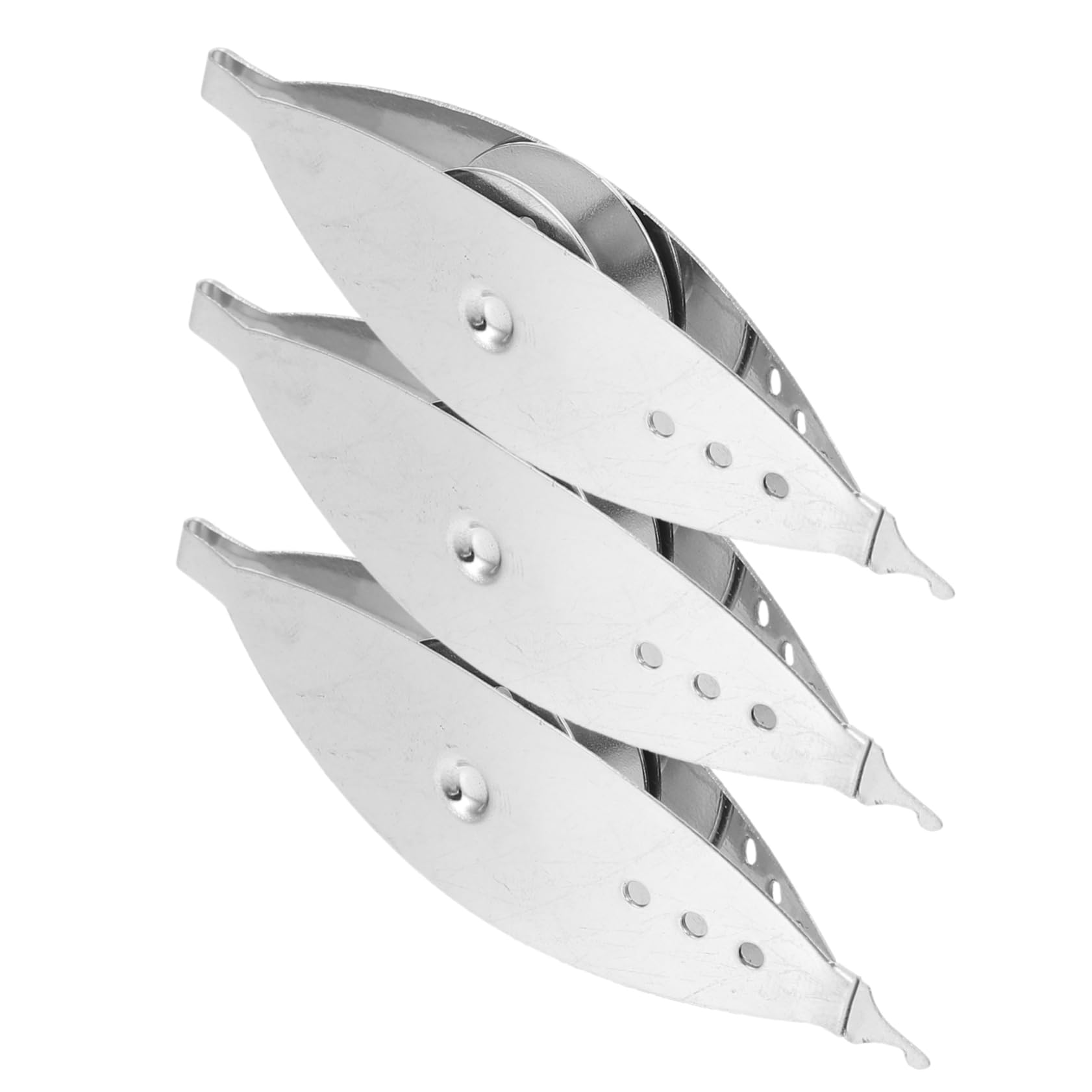 4 Sets Aus Legierungsmaterial Occhi-schiffchen Web-handwerkswerkzeuge Schiffchen Zum Spitzenmachen Robust Und Leicht Zu Tragen 3 Stück X 4
