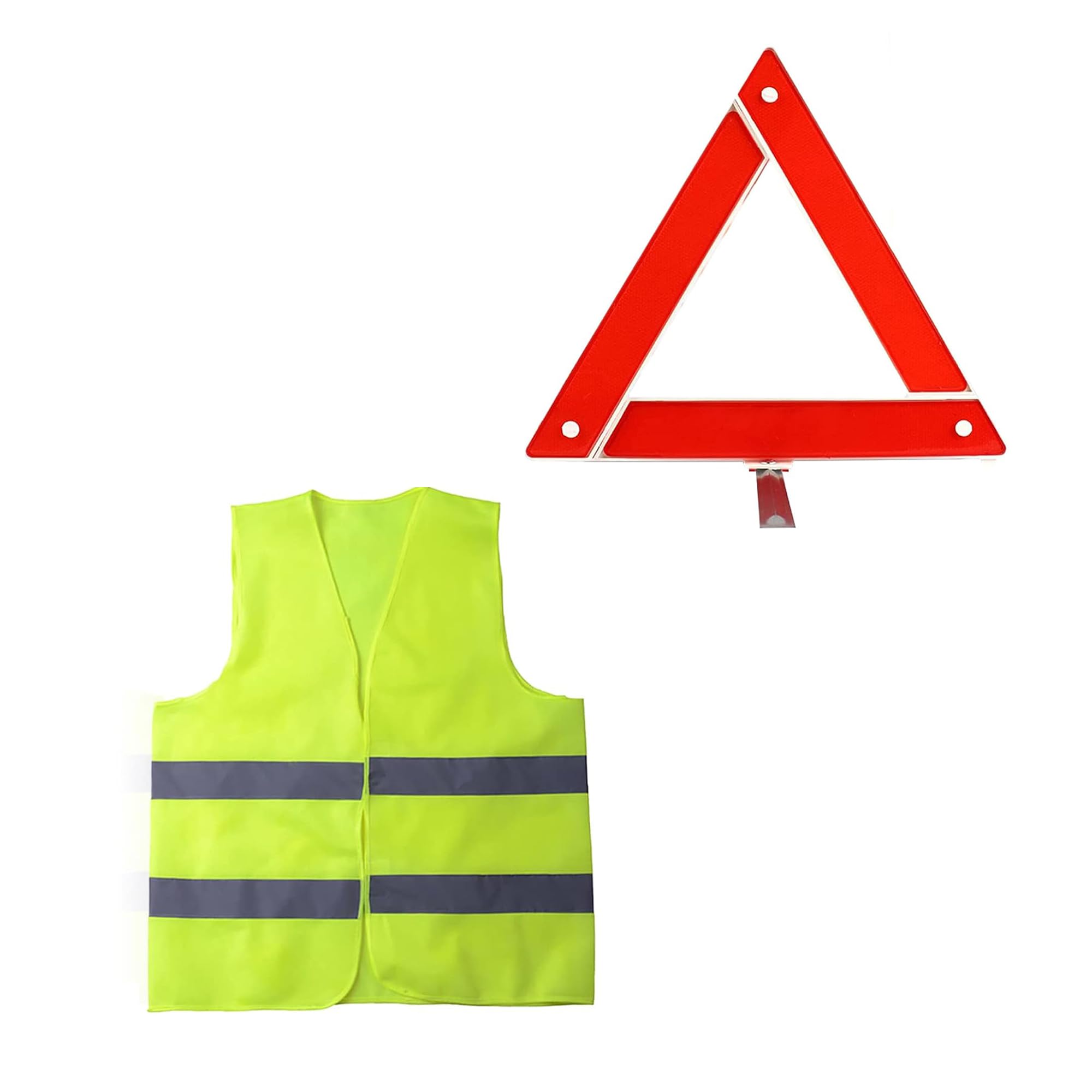 RHO-cne De Signalisation Pliable Cne De Sécurité Pliable Avec Collier Réfléchissant, Cne Moto
