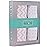 Ely\'s & Co Pack n Play , Portable mini Crib Sheet Set 100% Jersey Cotton Pink Chevron and Polka Dots for Baby Girl, 2 Pack