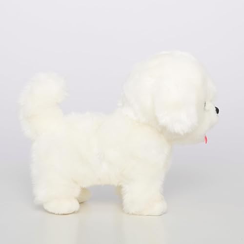 Miniatura 10 de CU-MATE Gato Ragdoll interactivo para mascotas, gato de peluche eléctrico, gato de peluche robot con caminar, asintidos, mover la cola, ladrar,