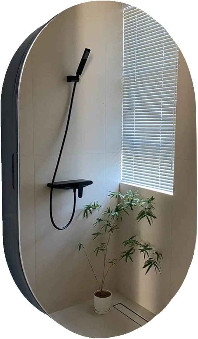 SDK Medicine Oval Bathroom Mirror 20 inch