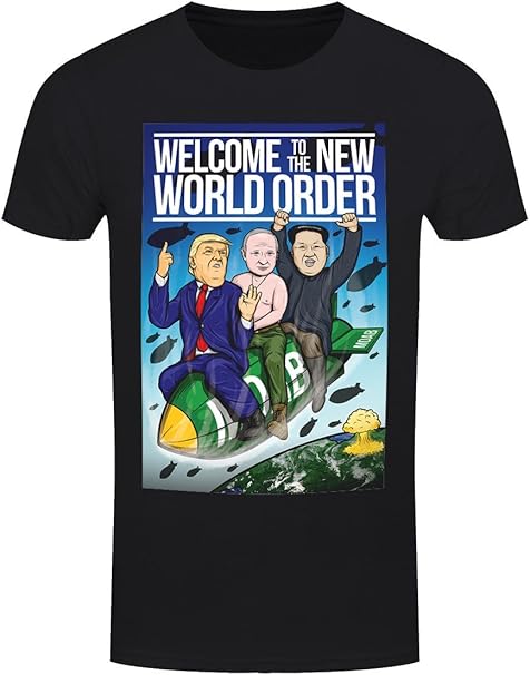 Herren T-Shirt Welcome to The New World 
