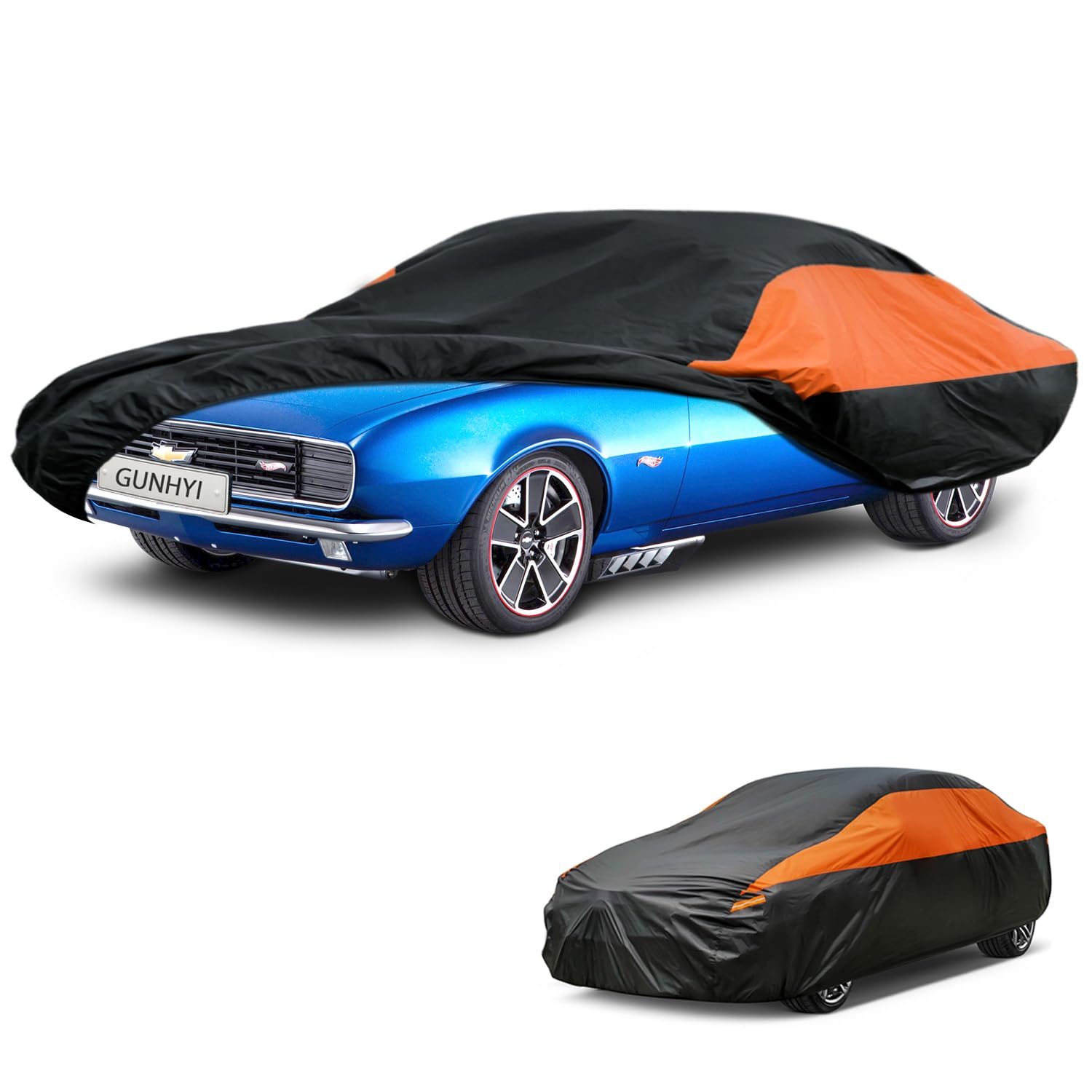 GUNHYI Waterproof Full Car Cover Custom Fit Chevrolet Chevy Chevelle