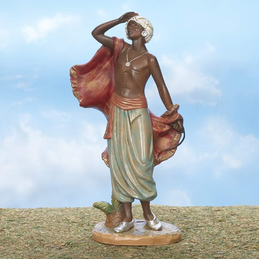 Fontanini by Roman, Samsom The Camel Driver, 12" Collection, Nativity Figure, Made in Italy