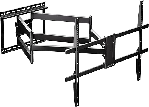 Mount-It! Soporte de pared para TV de extensión larga, soporte de TV de movimiento completo extra grande con patrón VESA de 31.496 x 23.622 in,
