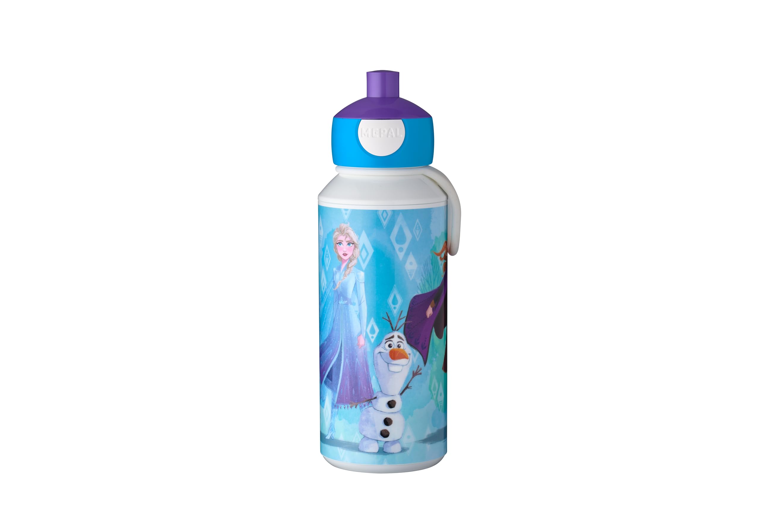 Mepal Frozen 2 - Drinking Bottle Pop-Up Campus - Drinking Bottle - Leak Proof Drink Bottle For School - Bpa-Free & Dishwasher Safe - 400 Ml