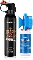 Pepper Spray with Horn: Outdoor Protection for Camping & Hiking - Air Horns for Safety