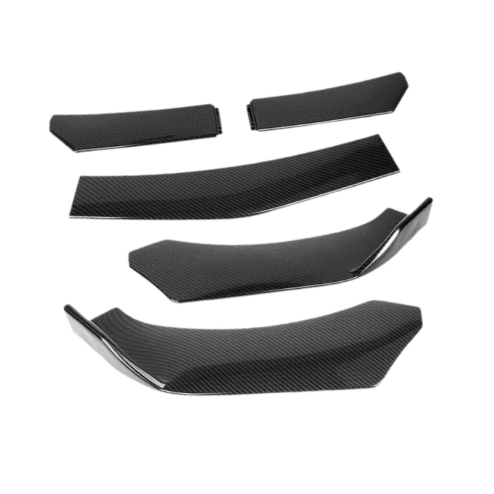 Spoiler Anteriore o, Accessori Decorativi Esterni Ad Alte Prestazioni, Regolabile, Sostituzione Diretta, Facile Da Installare, Modello in Fibra di Carbonio