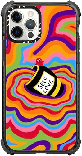 Miniatura 1 de CASETiFY Ultra Impact - Funda para iPhone 12  iPhone 12 Pro - Dragones - Negro transparente