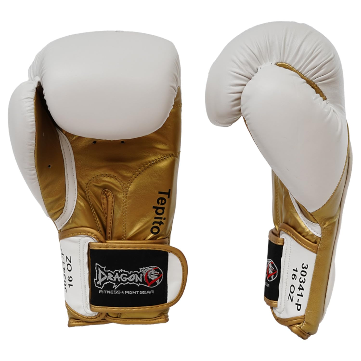 Dragon do Tepito Boxhandschuhe Männer Herren Boxhandschuhe Kickboxen Muay Thai Boxing Gloves Kampfsport Handschuhe Combat Gloves Boxing Training Schwarz Adult10 12 14 Oz