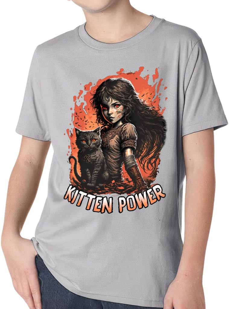 Kitten Power Kids' Classic Fit T-Shirt - Cute T-Shirt - Art Classic Fit Tee