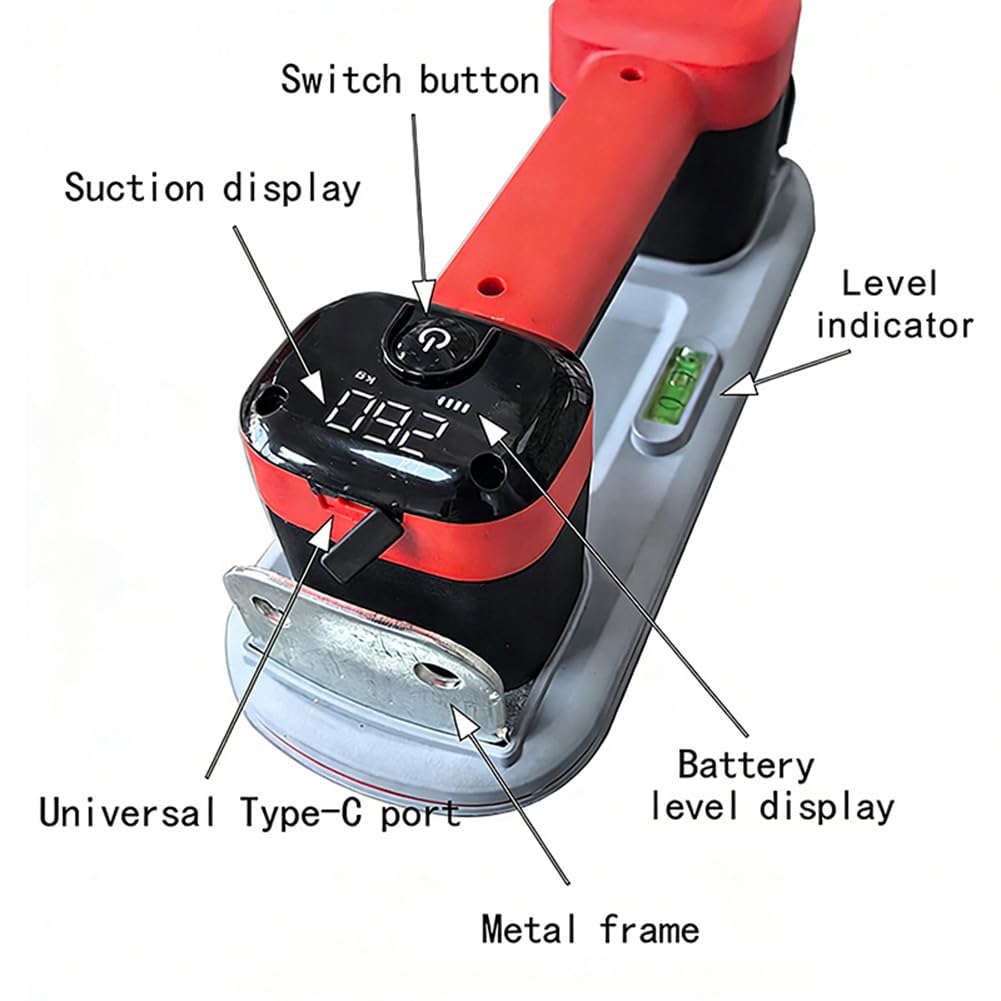 Ventosa Versatile Sollevamento Pratico 1800mAh